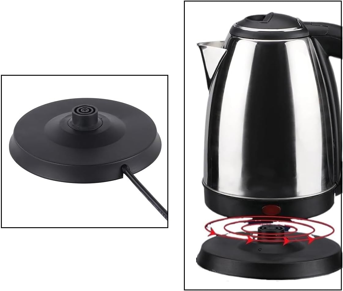 Electric Kettle 2.0 Litre Capacity 1500W Tea and Coffee Kettle Water Warmer Fast Boil