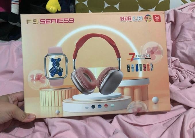 P9 Smart Watch with Series 9 Audio Headphones Wireless Earbuds Bluetooth