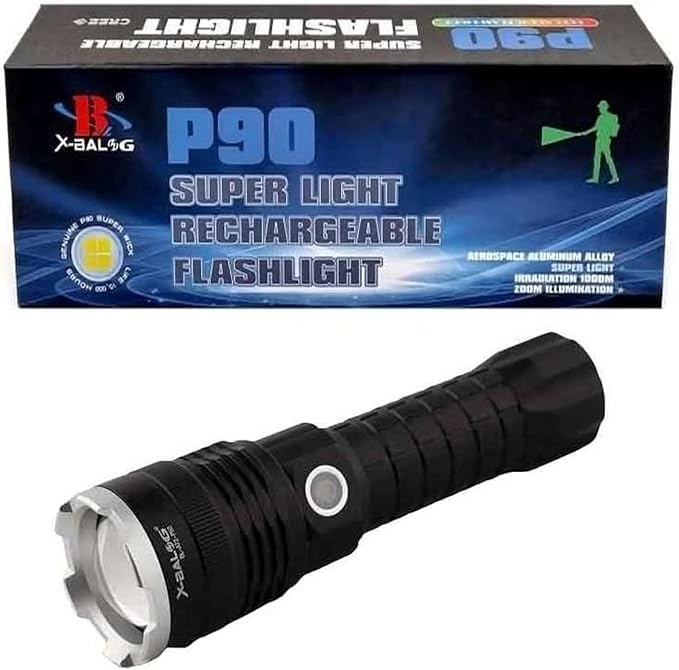 P 90 Super Light Rechargeable Flashlight